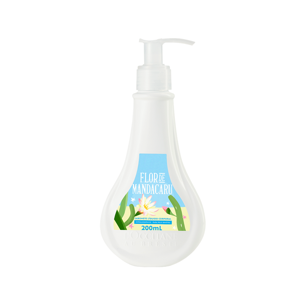 Sabonete Líquido Corporal Flor de Mandacaru 200mL